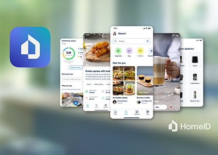 Aplikacija Philips HomeID, pametna aplikacija za recepte