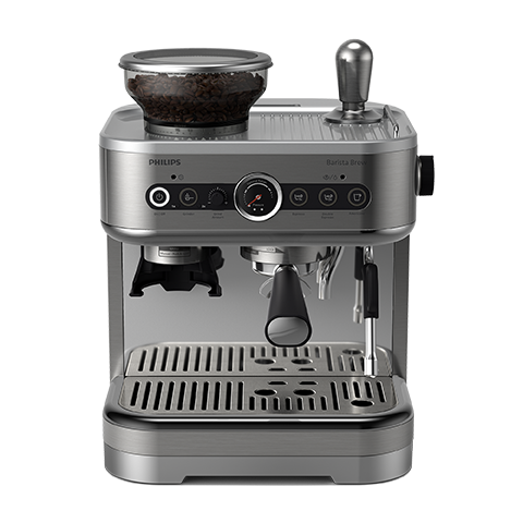 Philips Barista Brew, jedna posuda za kafu u zrnu, srebrna
